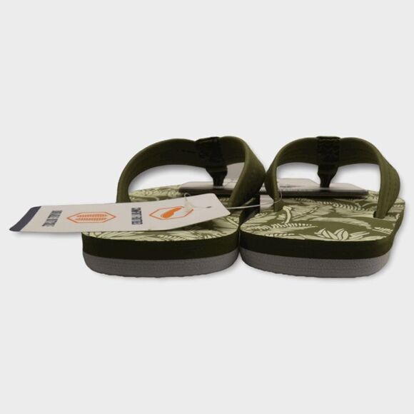 Docker's Premium Kids Palm Print Green Sandals M 13/1 - Picture 4 of 8
